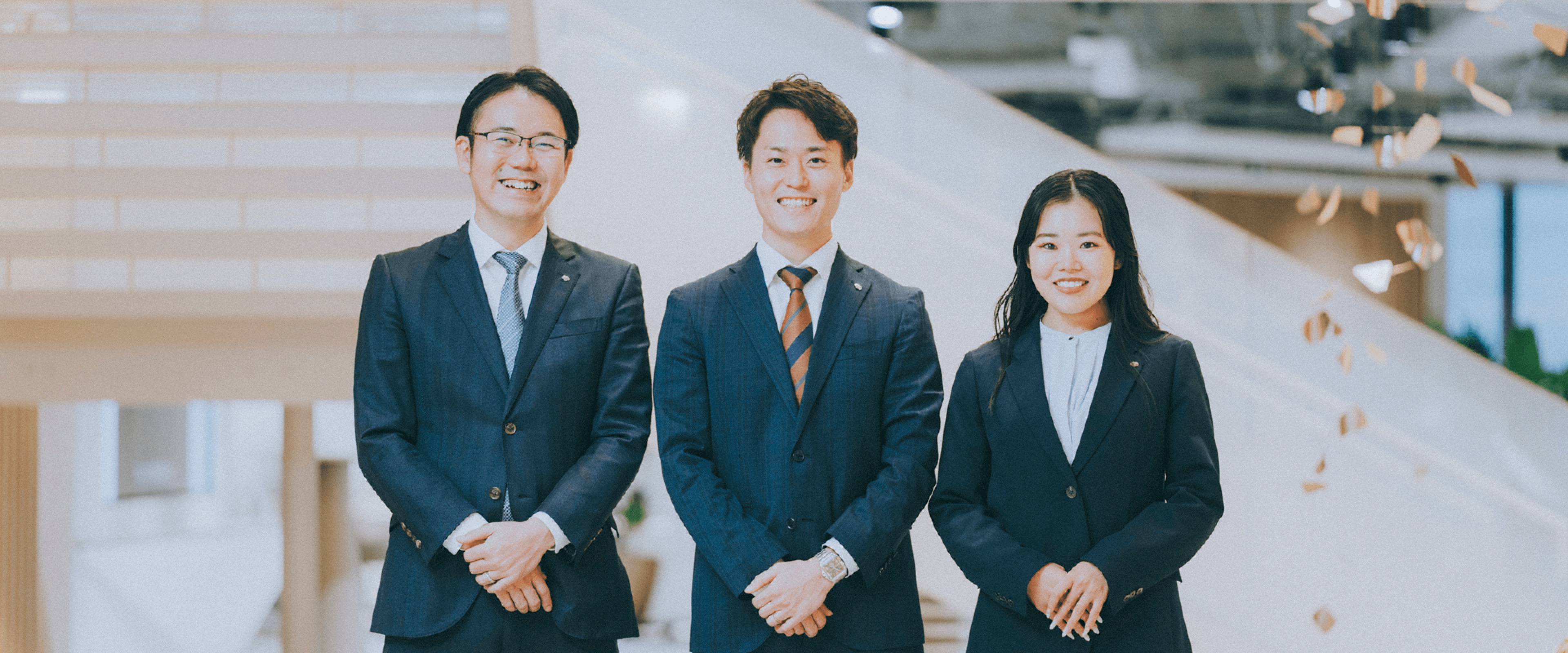 須藤 大策、岩藤 洋介、藤本 美夢の写真