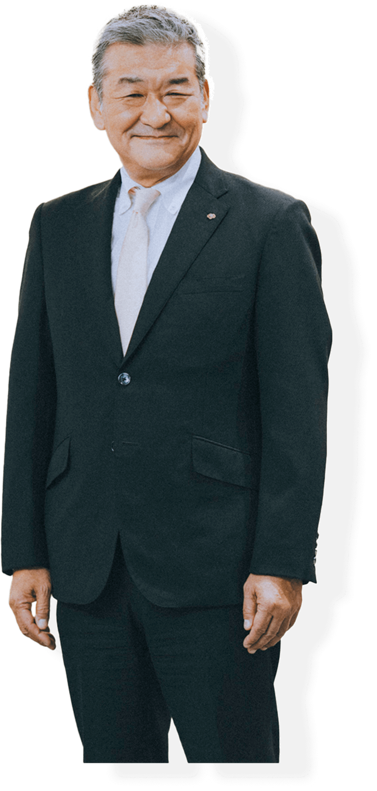 代表取締役社長：日比野の写真